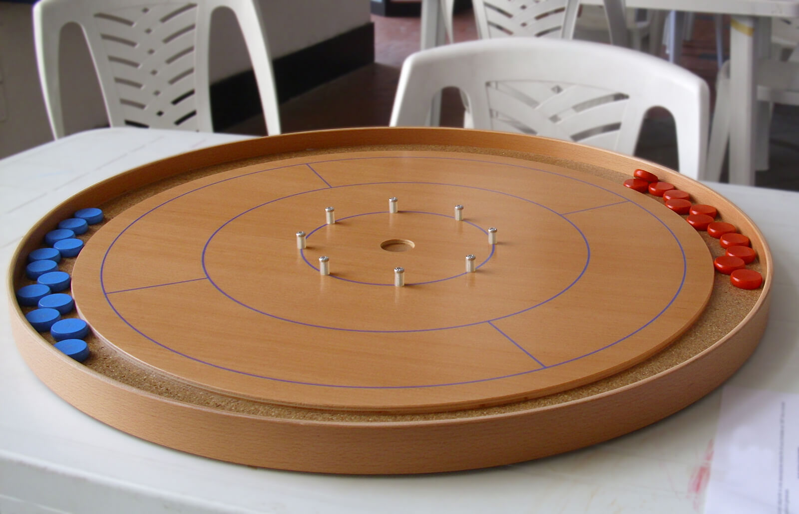 A Night of Fun With Crokinole