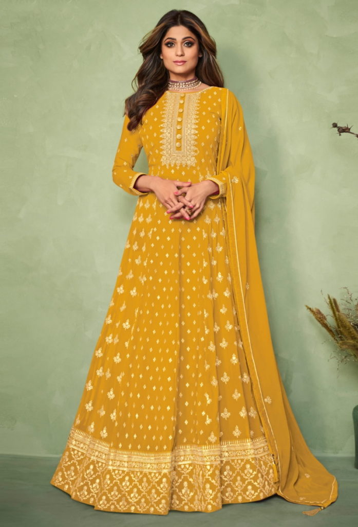 yellow-indian-dress